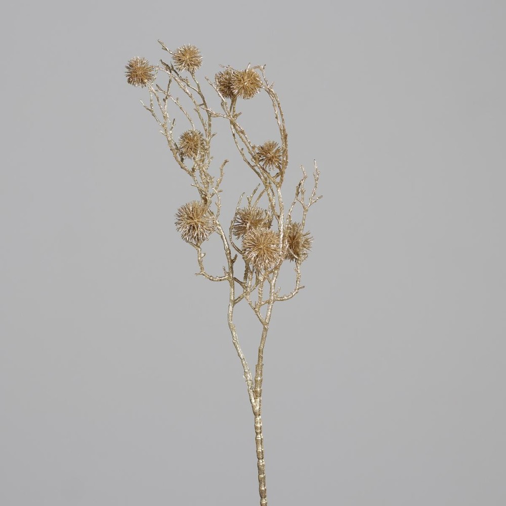 RAMO DECORATO CON SOFFIONI H.57 ORO